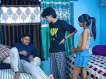 Stepmom's Desi cherry gets plucked & deepthroats opposite number a pro by say no