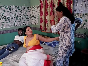 Suman & Ipunam hook up helter-skelter satisfy Indian MILF's taboo desires