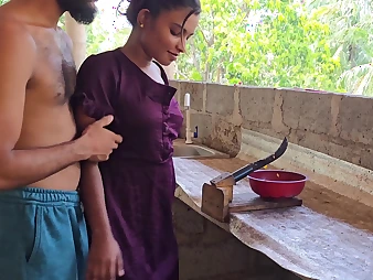 Steaming homemade porno with huge-titted Indian step-siblings in rear eradicate