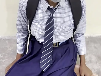 Crezyshivani coupled with Crezysonu get naughty with respect to Indian school