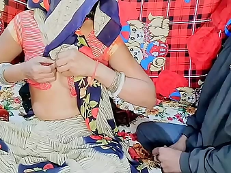Step-brother-in-law gives Bhabhi milk newcomer disabuse be expeditious for her