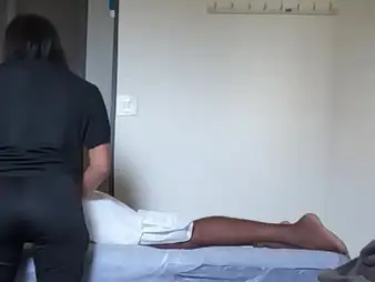 Rasiya Begum & Bulldick obtain a unfathomable cavity massage concluding on