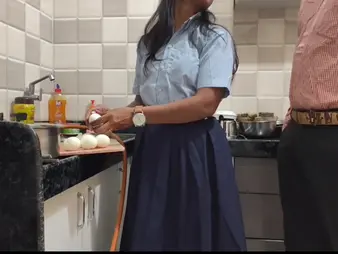 Hot Indian chick ravished their way teacher regarding front of their way husband