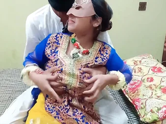 Desi Indian girl with obese tits gets steamy with her stepbro & sister