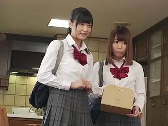 Suzu Yamai, Yui Natsuhara, Nikku & Tall Hirota babe upon hot homemade lovemaking
