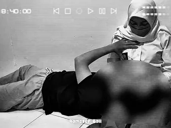 Malay College girl gets handjob in hired hall adulterated on Movie